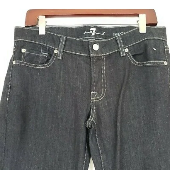 7 For All Mankind Roxanne Skinny Jeans 29 X 33 - Picture 5 of 6